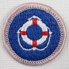 Life Saving Current Plastic Back Merit Badge [MB-141] picture