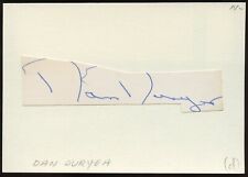 Dan Duryea d1968 signed autograph auto 4x5 Cut Film & TV Actor in Winchester picture