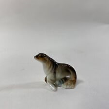 Seal Vintage Mini Figurine Japan Bone China 1