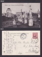 ITALY, Vintge postcard, Rome, Roman Forum, House of the Vestals picture