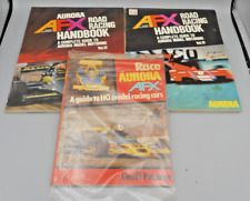 Lot of 3 Aurora AFX Road Racing Handbook Guide Model Motoring Geoff Preston picture