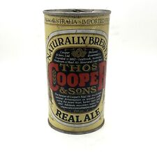 Thos Cooper & Son Real Ale Beer Can - 25.4oz ~ Vintage Beer Opened On The Top R picture
