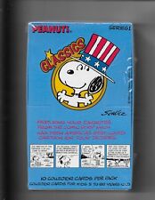 Peanuts Classics Series 1 Trading Cards, Sealed Box 36 Packs picture