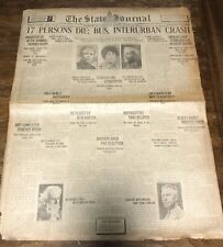 Frankfort KY State Journal Jan. 23, 1929 Newspaper Munfordville Tragedy picture