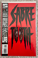 Sabretooth Death Hunt #1 August 1993 Marvel Comics X-Men Die Cut Cover Vtg 90s picture