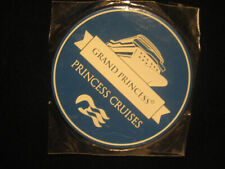 Princess Cruises Cruise Ship Grand Princess Souvenir Rubber Coaster picture
