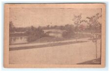 1911 Portland CT Connecticut Early Bridge Park View Postcard picture