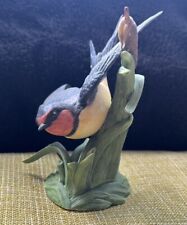 1993 Vintage Lenox Barn Swallow Garden Bird Collection Fine Porcelain Figurine picture