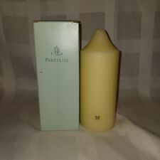 Partylite Retired Vanilla Ivory Pillar Candle S3711 picture