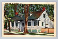 Johnstown NY-New York, Jimmie Burke Inn, Advertising, Vintage c1941 Postcard picture