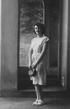4U Photograph Beautiful Woman Dress Artistic 1940's Lovely Lady  picture