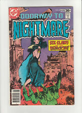 Doorway To Nightmare #4 DC Comics Six Claws of the Dragon (3.5) Very-Good– picture
