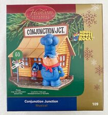 NEW Carlton Cards Heirloom Music Ornament Conjunction Junction School House Rock picture