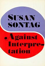 AGAINST INTERPRETATION BOOK COVER *2X3 FRIDGE MAGNET* ESSAYS SUSAN SONTAG STYLE picture