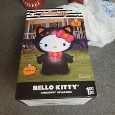Gemmy Hello Kitty Halloween 2023 Airblown Inflatable 4.2 Ft NEW picture