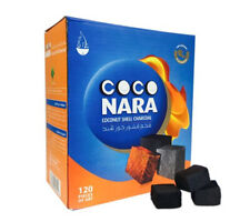 Coco Nara Cubic Charcoal Large Natural Coconut Shell Hookah Incense 120 Coals picture