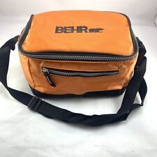 Behr Paint The Home Depot Orange Lunch Tote Cooler Bag Adjustable Strap picture