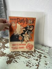 Vintage Rare 1952 Halloween Weeny Witch Party Book”read” picture