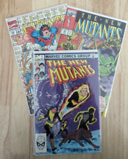 New Mutants #1 #92 #100 Gold Second Print Marvel Comics Lot of Three 1983 1991 picture