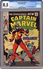 Captain Marvel #17 CGC 8.5 1969 3834791002 1st full app. new Captain Marvel picture