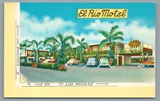 El Rio Motel San Diego California Colorpicture Roadside Vintage Postcard picture