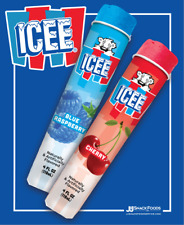 Icee Squeeze Tube Blue and Red, Ice Cream Turck Sticker 5
