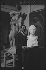 Patigian,Haig,Mr,his sculptures,artwork,artists,statues,men,Arnold Genthe,1927 picture