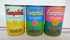 Andy Warhol 50 Years Campbell's Tomato Soup Cans Set of 3 Limited Edition Target picture