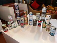 Vintage Lot Of Beer Cans Busch Schlitz Black Label Fosters Alpine Asahi Exports  picture