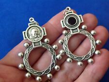 St PADRE PIO Finger Rosary 1 Decade Silver Metal Healing Pocket RELIC Gift Bag picture