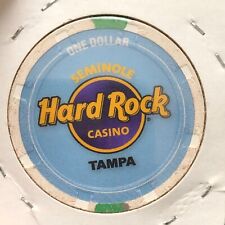 Seminole Hard Rock $1 Tampa, Florida Gaming Poker Casino Chip VV picture