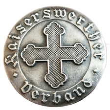 WW1 German Prussian Silver Cross Imperial Kaiserswerther deacon lapel pin 1910 o picture