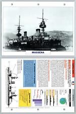 Massena - 1895 - Capital Ships - Atlas Warships Maxi Card picture