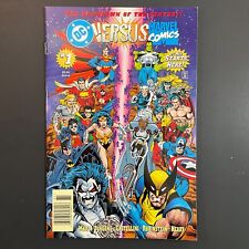 DC Versus Marvel Comics 1 NEWSSTAND 1996 Avengers Justice League crossover comic picture