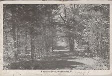 Westminster, VT: 1923 Road - Vintage Windham County, Vermont Postcard picture