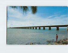 Postcard Seven Mile Bridge Key West Florida USA picture