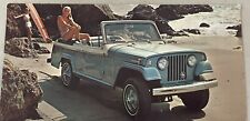 RARE VINTAGE 1967 POSTCARD JEEPSTER SPORTS CONVERTIBLE picture