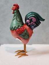 Jim Shore Heartwood Creek Enesco Mini Rooster 4 Inches Tall Chicken NEW picture
