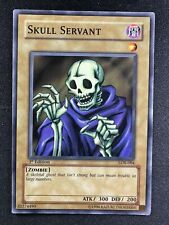 Yu-Gi-Oh TCG LOB-004 Skull Servant 1st Edition Common Normal NM picture