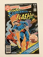 DC Comics Presents 1  1978 Superman & Flash 4th Race Super Clean VF/NM picture