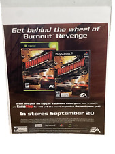 Burnout Revenge Advertisement Original Print Ad / Poster Game Gift Art B picture
