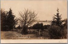 Mechanicsville, Vermont RPPC Real Photo Postcard STAR LAKE Panorama View c1900s picture