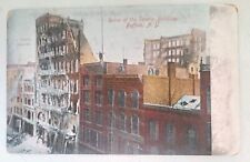 Vintage Postcard, Ruins Of The Scneca Building, Buffalo, New York 1909 ,... picture