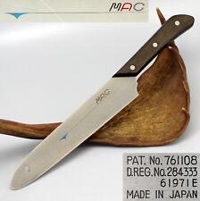 VTG MAC 61971E Japan 9” Chef Knife Stainless Steel Semi-Flex Blade PAT No.761108 picture