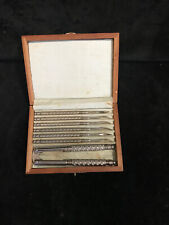 Antique Rare Lobster Cutlery Or Krebsbesteck With Box 1909 for 6 People picture