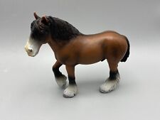 Schleich Germany Clydesdale Shire Stallion Horse 2000 Brown 13247 Toy Figure picture