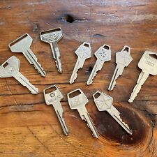 Lot Vintage Car Ignition Keys Toyota Chrysler HY-KO Lot Of 10 Keys picture