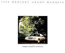 1998 MERCURY GRAND MARQUIS PRESTIGE SALES BROCHURE CATALOG ~ 22 PAGES picture