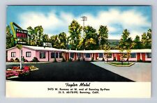 Banning CA-California, Taylor Motel, Advertising, Antique Vintage Postcard picture