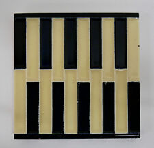 Calco Vintage Tile Alternating Yellow & Black Bars picture